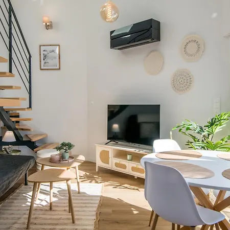 アパート Escapade Tropicale Fibre, Terrasse,parking,clim